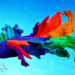 Fancy Fish Set 2 Crochet Amigurumi Pattern DIGITAL PDF by Crafty Intentions image 10