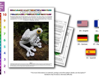 Frogs Pattern by Crafty Intentions DIGITAL PDF Downloadable - Etsy