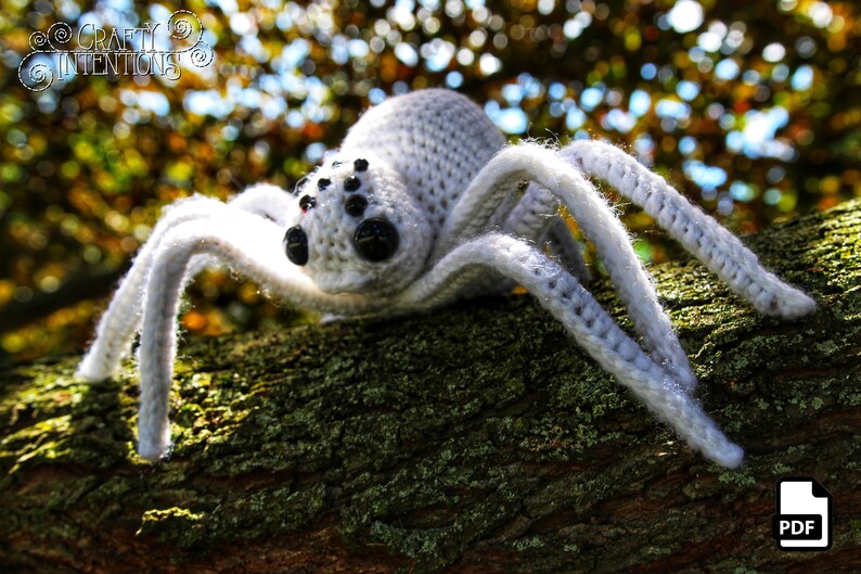 Spider Crochet Amigurumi Pattern DIGITAL PDF by Crafty Intentions image 9