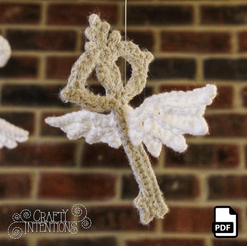Winged Keys Amigurumi Pattern DIGITAL PDF by Crafty Intentions - Etsy
