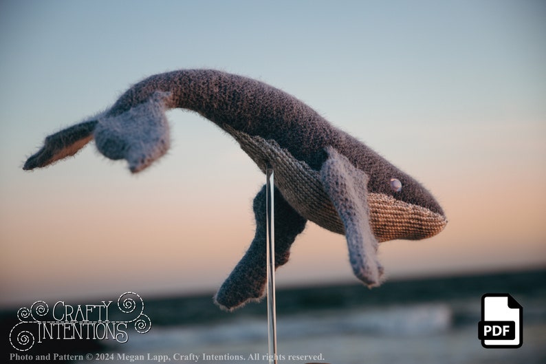 Whale Crochet Pattern by Crafty Intentions Downloadable DIGITAL PDF image 6