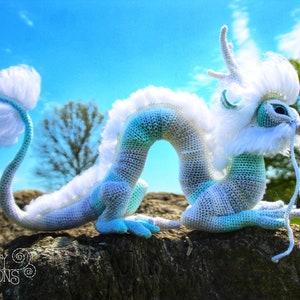 Eastern Dragon Crochet Amigurumi Pattern DIGITAL PDF by Crafty Intentions image 6