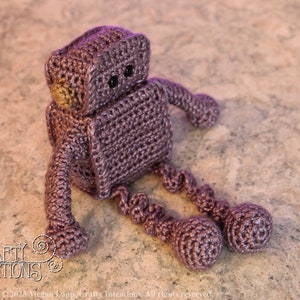 Small Robots: Set 1 Crochet Pattern by Crafty Intentions Downloadable DIGITAL PDF image 9