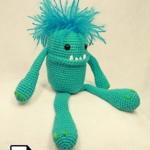Monster Crochet Amigurumi Digital Pattern by Crafty Intentions image 10