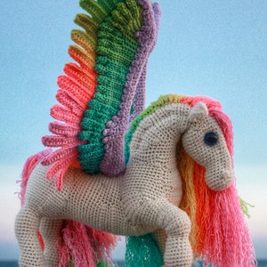 Pegasus Crochet Amigurumi Pattern by Crafty Intentions DIGITAL PDF bild 5