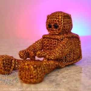 Small Robots: Set 1 Crochet Pattern by Crafty Intentions Downloadable DIGITAL PDF image 5