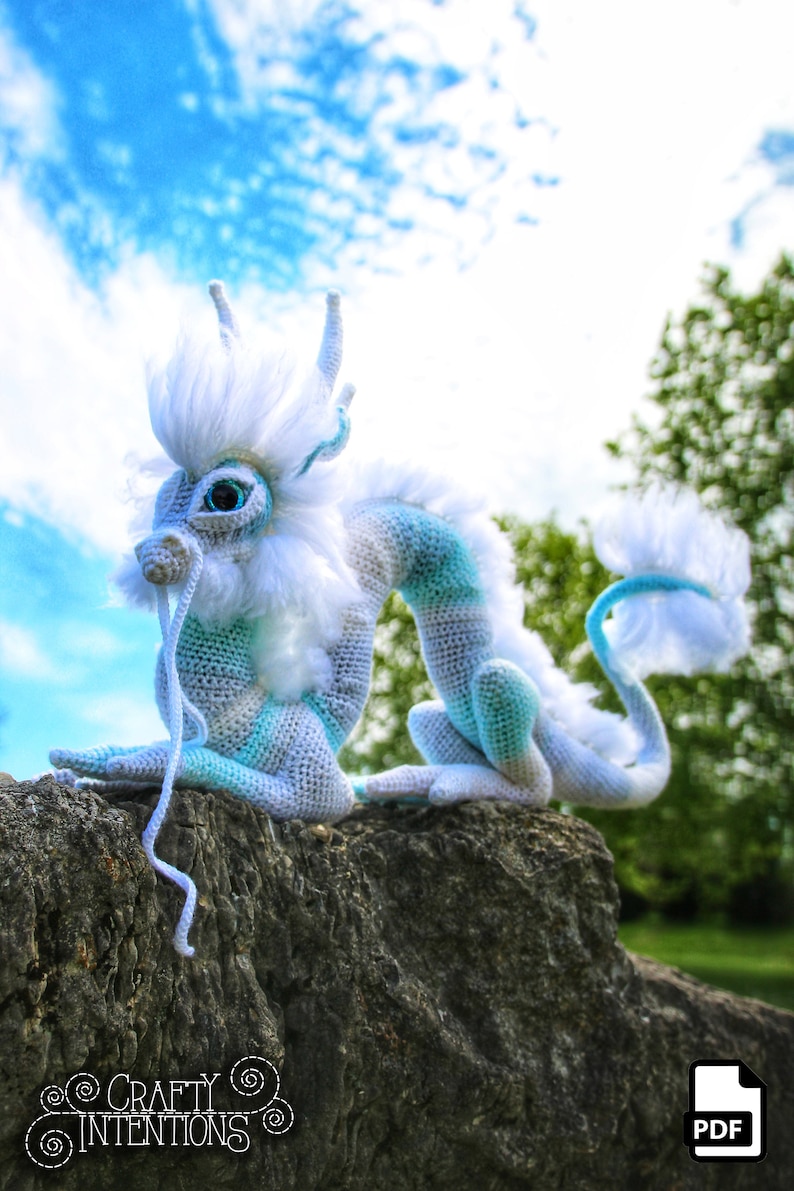 Eastern Dragon Crochet Amigurumi Pattern DIGITAL PDF by Crafty Intentions image 10