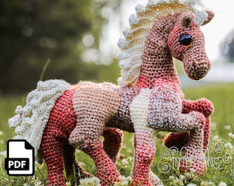 Sleipnir Crochet Pattern by Crafty Intentions Downloadable DIGITAL PDF