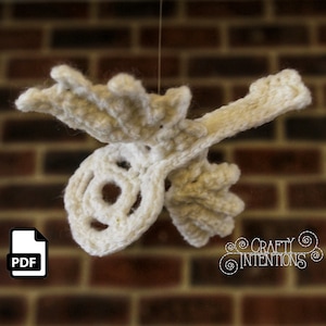 Winged Keys Amigurumi Pattern DIGITAL PDF by Crafty Intentions