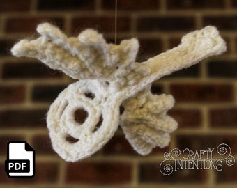 Winged Keys Amigurumi Pattern DIGITAL PDF by Crafty Intentions