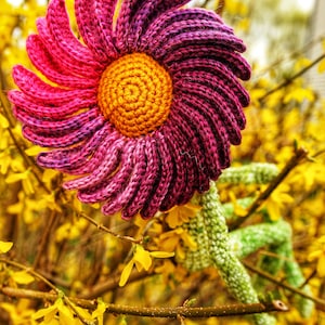 Spring Pixies: Daisy, Leaf Cloak & Button Mushroom Cap Crochet ...