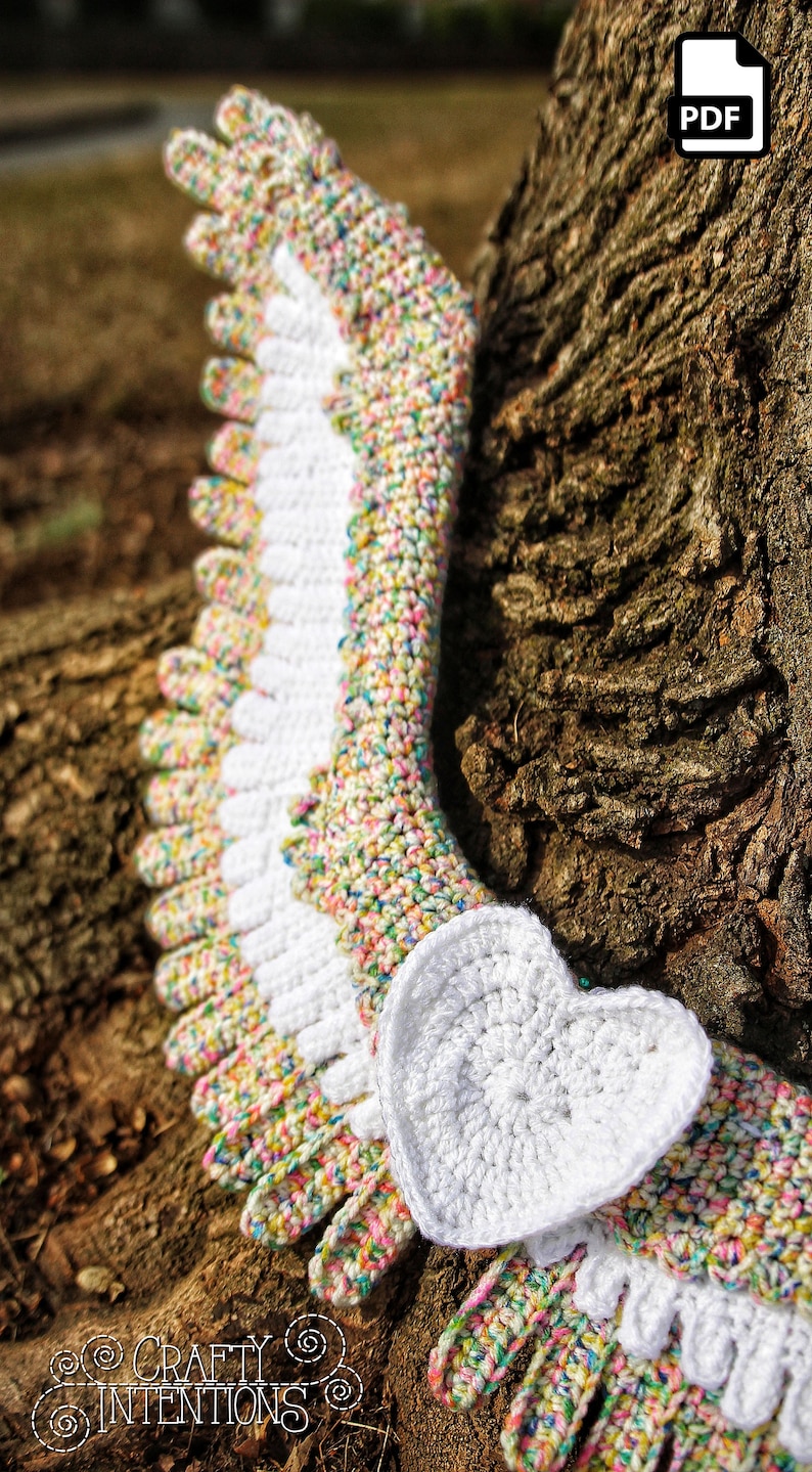 Large Feather Wings Crochet Amigurumi Digital Pattern by | Etsy