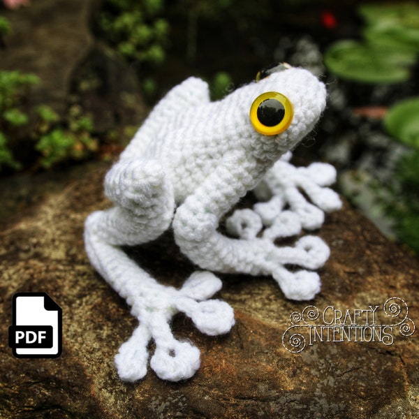 Frogs Pattern by Crafty Intentions DIGITAL PDF Downloadable