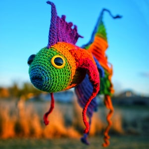 Fancy Fish Set 2 Crochet Amigurumi Pattern DIGITAL PDF by Crafty Intentions image 3