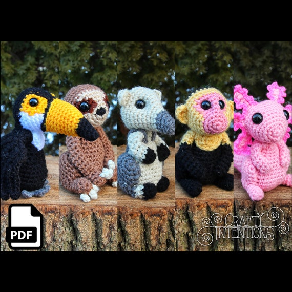 Crochet Amigurumi Baby Animals: Patterns to Create Adorable Critters Animal  Friends - Complete Guide To Crochet Toys Techniques Made Easy (Paperback)