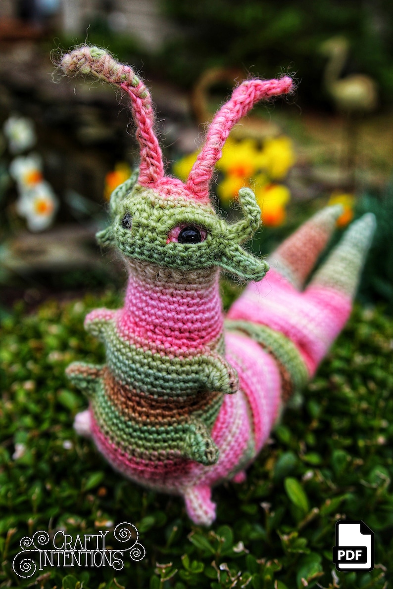 Caterpillar Crochet Amigurumi Pattern DIGITAL PDF by Crafty Intentions image 10