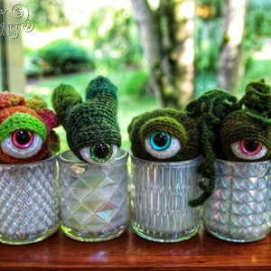 Succulent Cactus Eyeball Plant Crochet Amigurumi Digital PDF Pattern by Crafty Intentions image 8