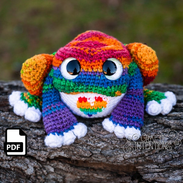 Patrón de crochet Adoribbit de Crafty Intentions PDF DIGITAL descargable