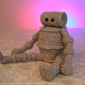 Small Robots: Set 1 Crochet Pattern by Crafty Intentions Downloadable DIGITAL PDF image 6