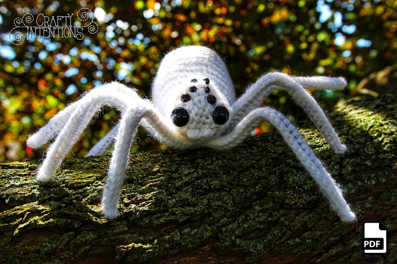 Spider Crochet Amigurumi Pattern DIGITAL PDF by Crafty Intentions image 7