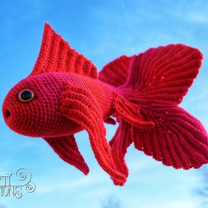 Fancy Fish Set 2 Crochet Amigurumi Pattern DIGITAL PDF by Crafty Intentions image 7