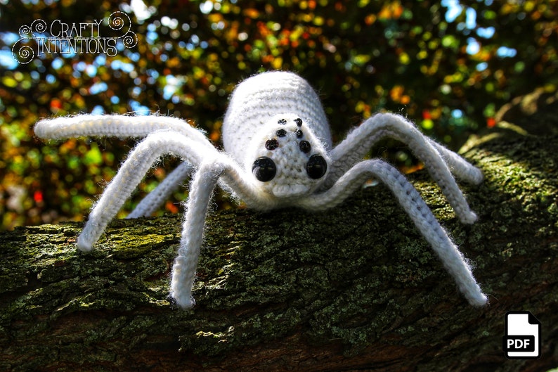 Spider Crochet Amigurumi Pattern DIGITAL PDF by Crafty Intentions image 5
