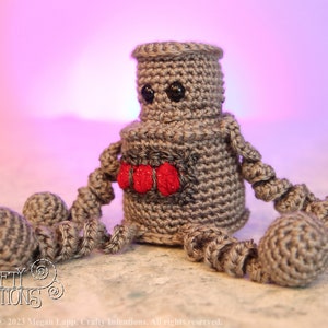 Small Robots: Set 1 Crochet Pattern by Crafty Intentions Downloadable DIGITAL PDF image 10