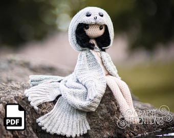 Doll Add-on: SELKIE COAT Crochet Pattern by Crafty Intentions