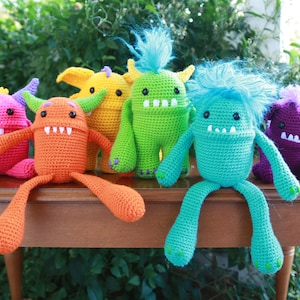 Monster Crochet Amigurumi Digital Pattern by Crafty Intentions image 3