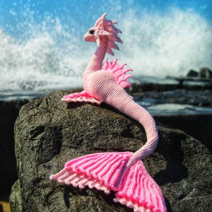 Sea Dinosaur Amigurumi Crochet Pattern by Crafty Intentions DIGITAL PDF image 3