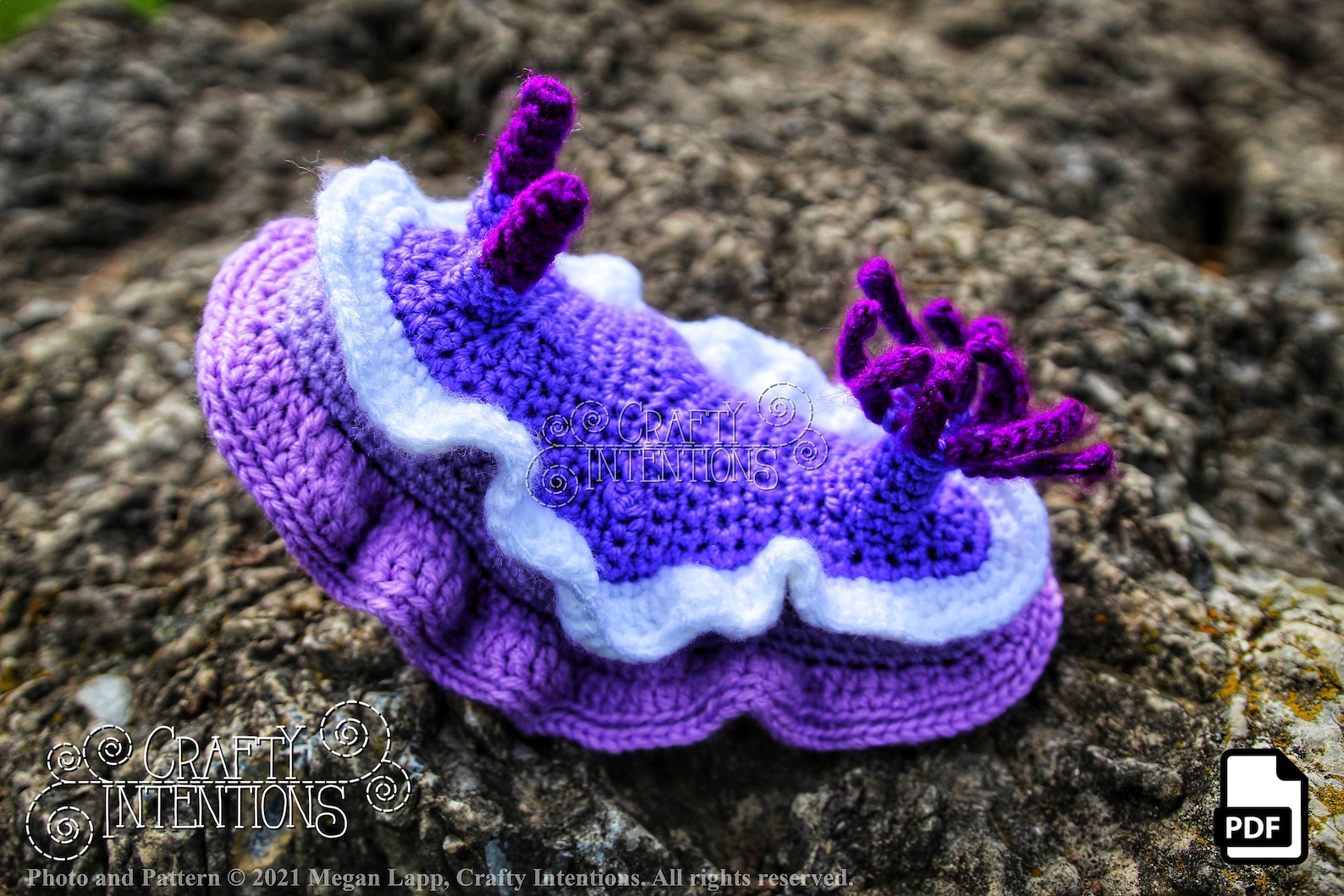 Nudibranchs Sea Slugs Set 1 Crochet Pattern by Crafty Etsy
