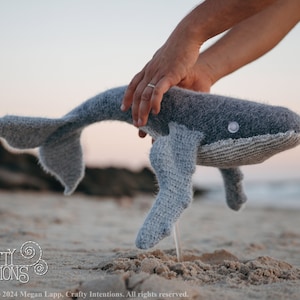 Whale Crochet Pattern by Crafty Intentions Downloadable DIGITAL PDF image 4