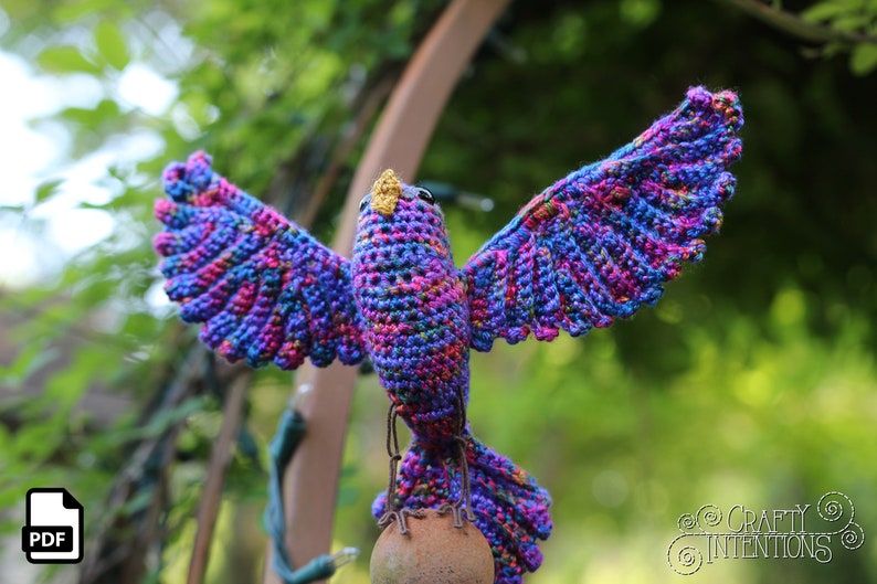 Song Bird Crochet Amigurumi Digital PDF Pattern by Crafty Intentions image 3