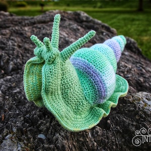 Giant Snail Amigurumi Crochet Pattern by Crafty Intentions DIGITAL PDF image 7
