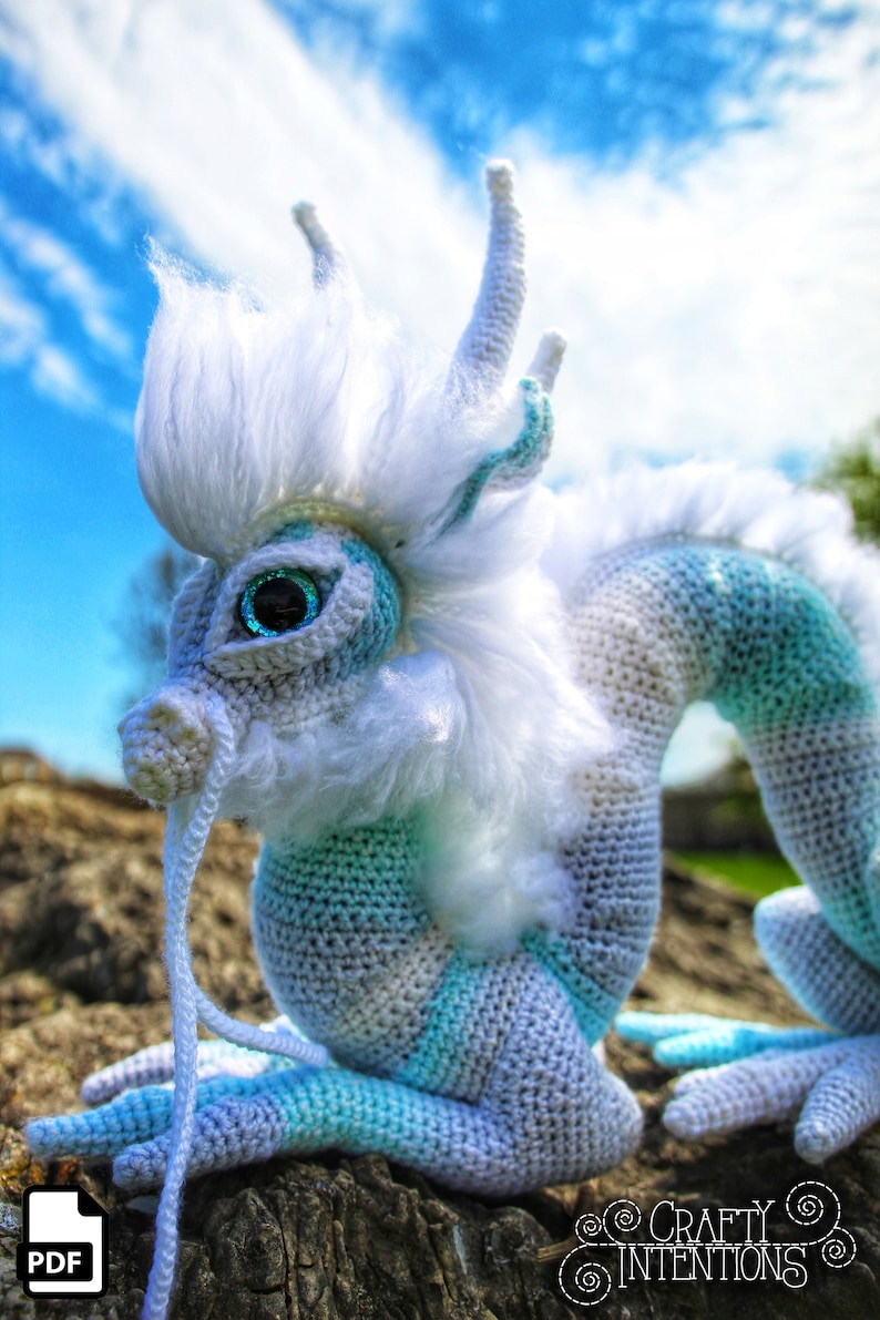 Eastern Dragon Crochet Amigurumi Pattern DIGITAL PDF by Crafty Intentions image 9