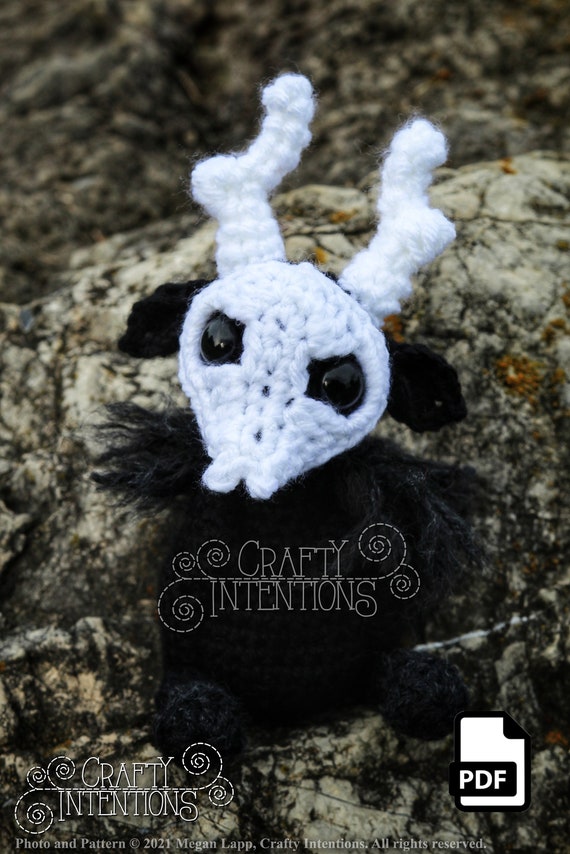 Cute Critters Set 7: Cthulhu Jersey Devil Krampus Mothman Ravenous Skeletal Crochet Amigurumi Pattern DIGITAL PDF by Crafty Intentions - Etsy