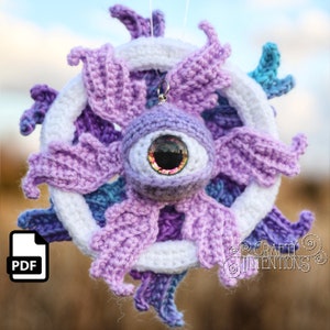 Mały wzór szydełkowy Seraphim autorstwa Crafty Intentions do pobrania w formacie CYFROWYM PDF