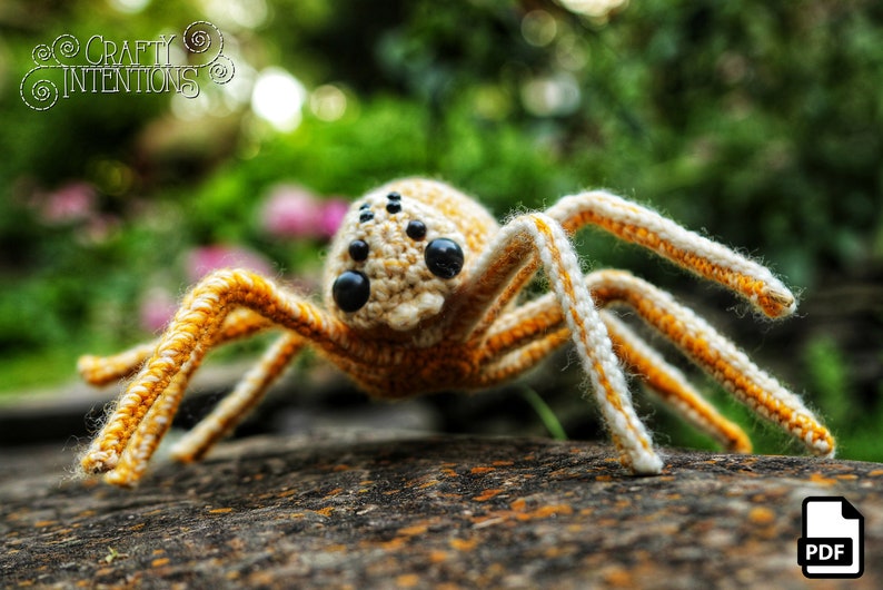 Spider Crochet Amigurumi Pattern DIGITAL PDF by Crafty Intentions image 10