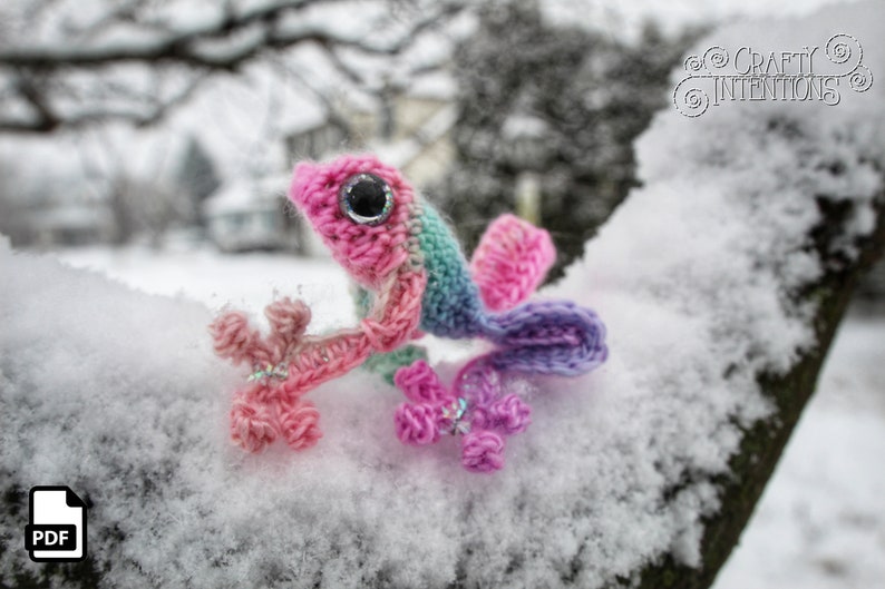 Betta Fish, Frog, and Octopus Amigurumi Crochet Pattern by Crafty Intentions image 4