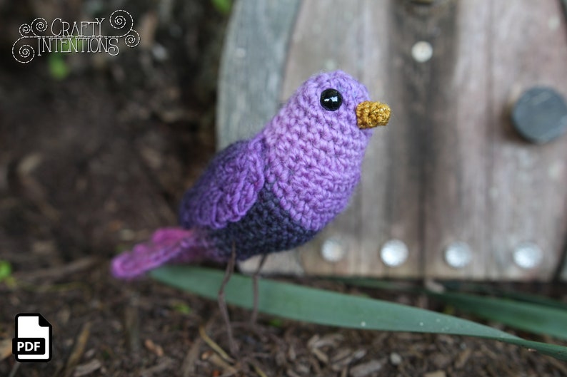 Song Bird Crochet Amigurumi Digital PDF Pattern by Crafty Intentions image 9