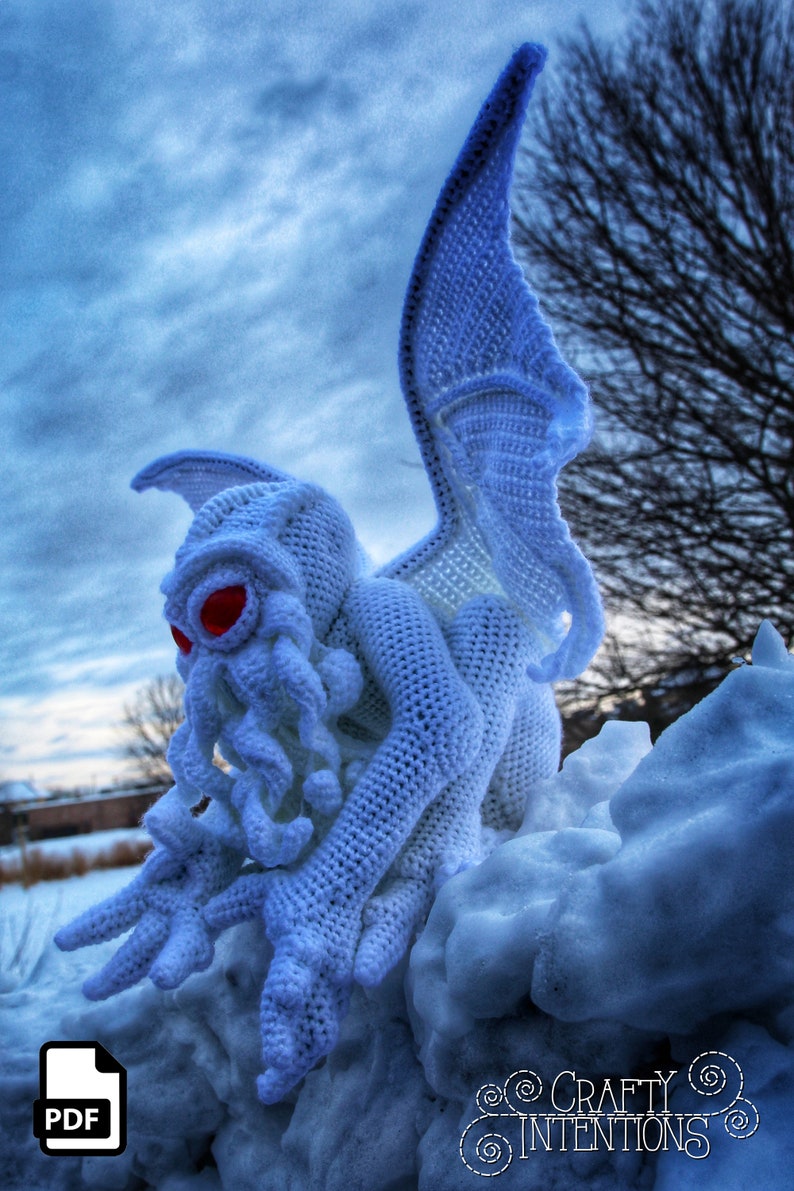 Cthulhu Pattern by Crafty Intentions DIGITAL PDF Downloadable - Etsy