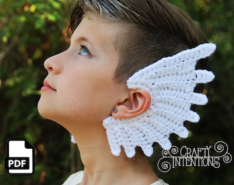 Ear Cuffs Set 1 Crochet Pattern by Crafty Intentions Downloadable DIGITAL PDF