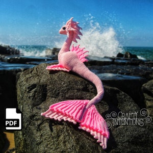 Sea Dinosaur Amigurumi Crochet Pattern by Crafty Intentions DIGITAL PDF image 6