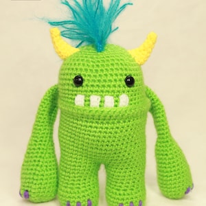 Monster Crochet Amigurumi Digital Pattern by Crafty Intentions image 9