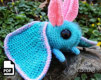 Moth Balls Crochet Amigurumi Pattern DIGITAL PDF by Crafty Intentions