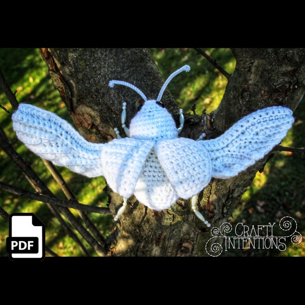 Five Beetles Crochet Amigurumi Pattern DIGITAL PDF by Crafty Intentions