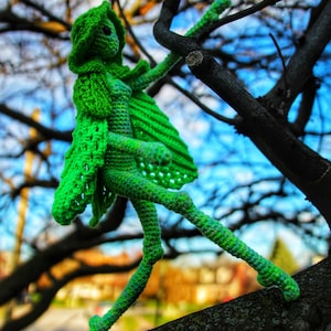 Spring Pixies: Daisy, Leaf Cloak & Button Mushroom Cap Crochet ...