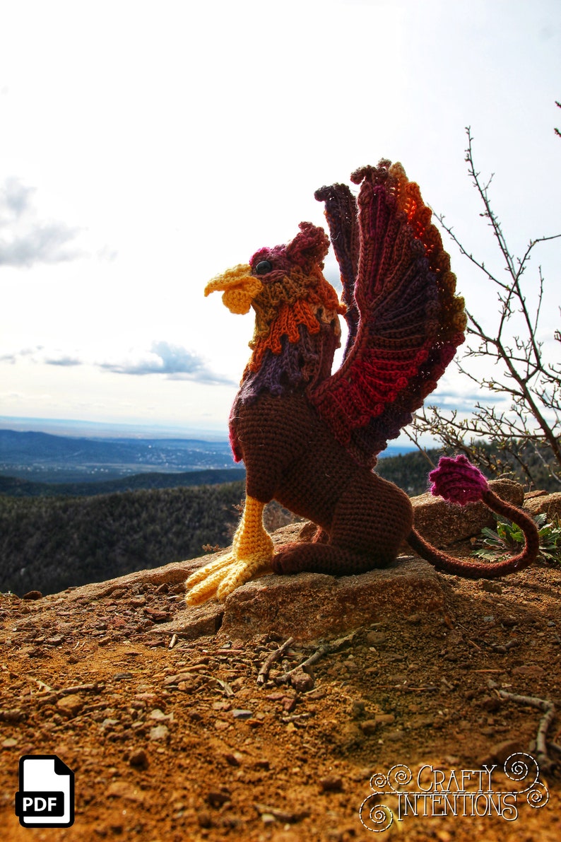 Griffin Crochet Amigurumi Pattern DIGITAL PDF by Crafty Intentions image 4