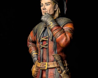 Cicero Statue: Hand-Painted Skyrim Dark Brotherhood Collectible - Septim Bonus
