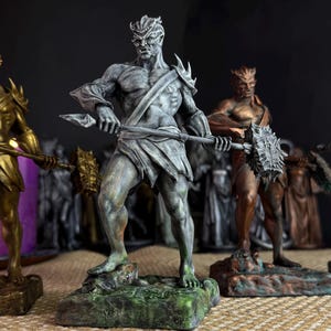 Malacath Statue: Hand-Painted Daedric Prince, Elder Scrolls Collectible